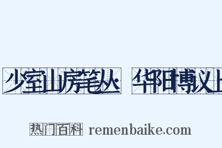 少室山房笔丛·华阳博议上是什么意思的图片